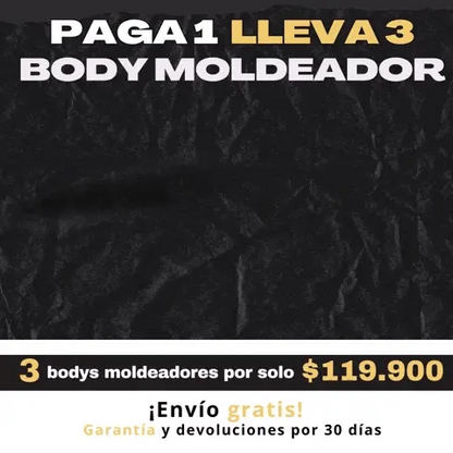 Cómodo body moldeador tela suplex