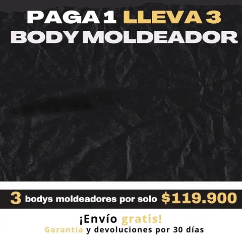 Cómodo body moldeador tela suplex