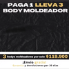 Cómodo body moldeador tela suplex